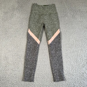 Beyond Yoga Leggings Women's XS Multicolor‎ Stripe Spacedye Midi Waist USA Made